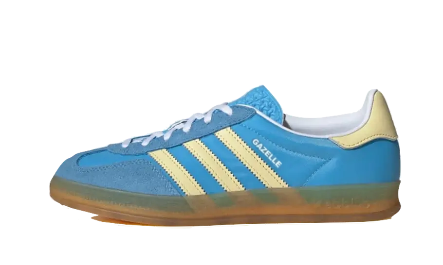 Adidas Gazelle Indoor Semi Blue Burst Almost Yellow - IE2960