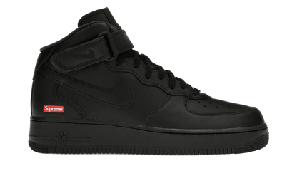 Nike Air Force 1 Mid Supreme Black FZ8784 001 Dropside