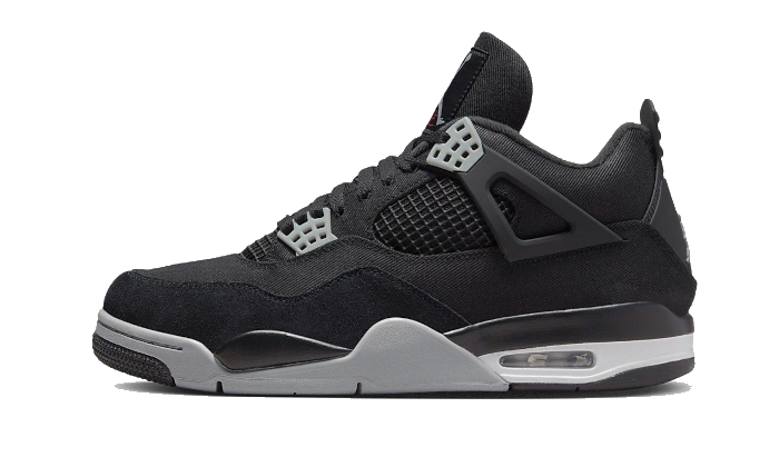 Air Jordan Air Jordan 4 Black Canvas - DH7138-006 / DV0553-006