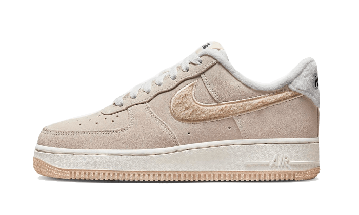 Nike Air Force 1 Low ‘07 SE Sanddrift Gum Fleece - DQ7583-001