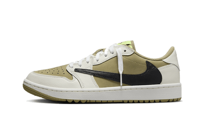 Air Jordan Air Jordan 1 Retro Low Golf Travis Scott Neutral Olive - FZ3124-200