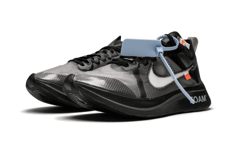 Nike Zoom Fly Off-White Black Silver - AJ4588-001